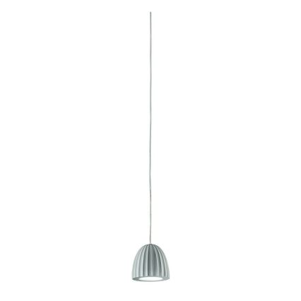Ondaluce - Viseča svetilka na kablu CONCRETE 1xGU10/7,5W/230V premer 10,5 cm beton/siva
