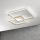 Ondaluce - zatemnjevalna LED stropna svetilka DOWEL LED/46W/230V 55x55 cm zlata