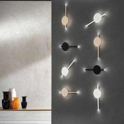 Ondaluce - zatemnjivo stensko LED svetilo JAMES LED/16W/230V bela