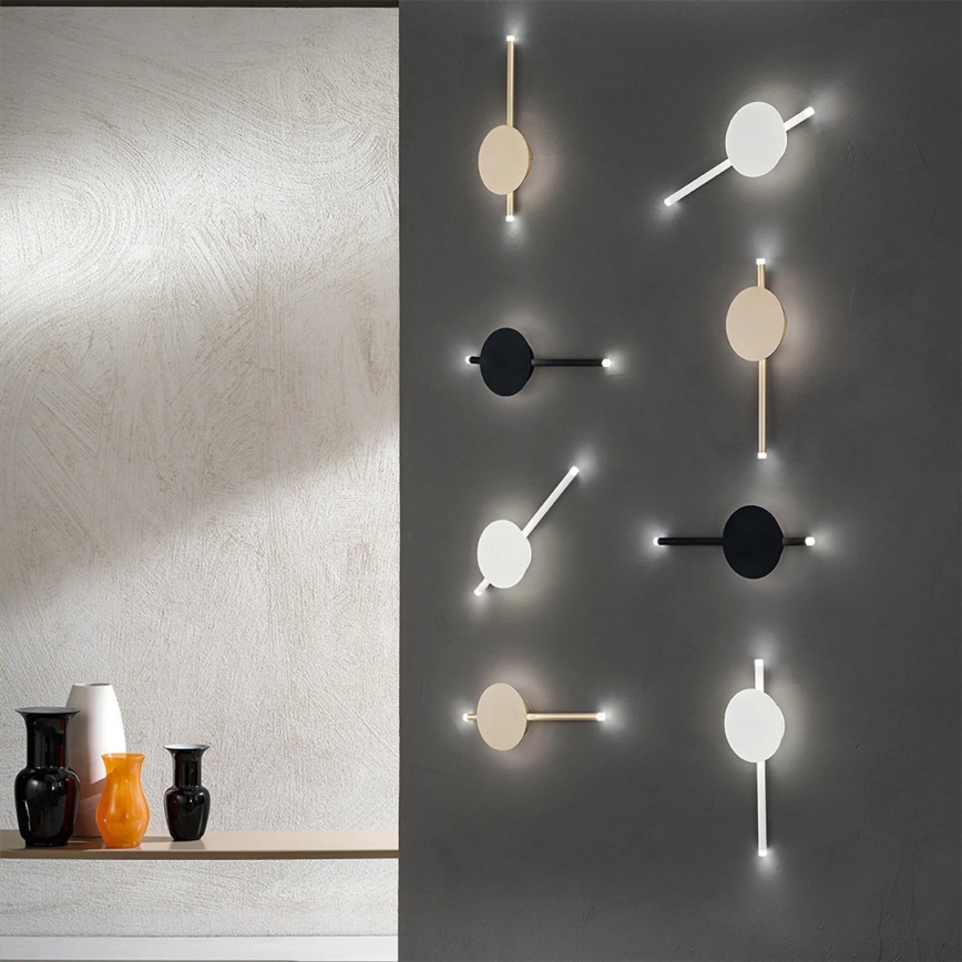 Ondaluce - zatemnjivo stensko LED svetilo JAMES LED/16W/230V bela