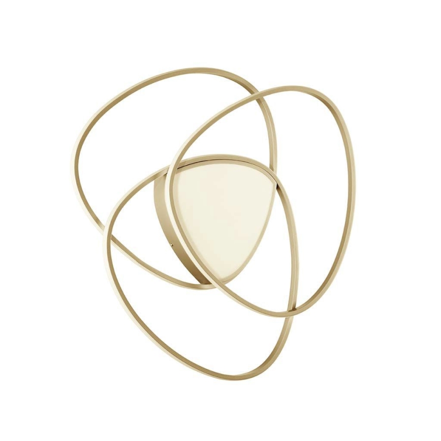 Ondaluce - zatemnljivo LED stropno svetilo ROSE LED/70W/230V zlato