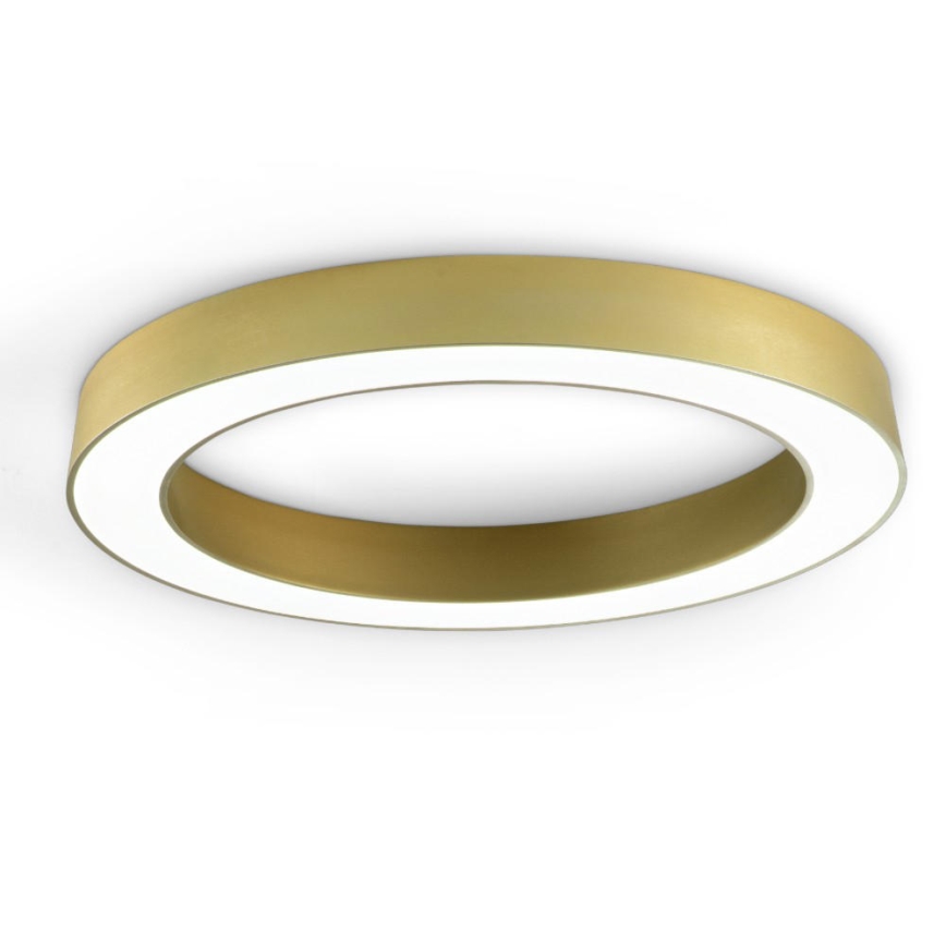 Ondaluce - zatemnjivo stropno LED-svetilo GLOBUS LED/40W/230V 3000/4000K, Ø 60 cm, v zlati barvi