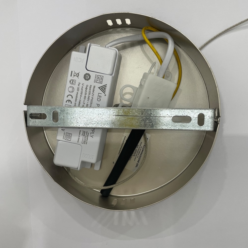 ONLI - LED Lestenec na vrvici AMANDA LED/40W/230V 4500K mat krom