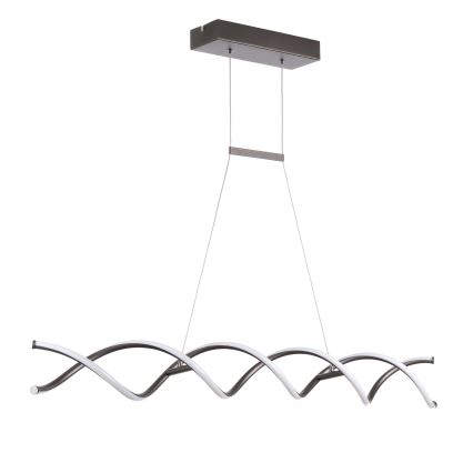 ONLI - LED Lestenec na vrvici DNA LED/24W/230V 4000K srebrna