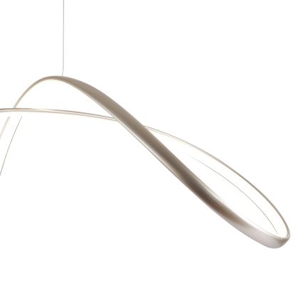 ONLI - LED Lestenec na vrvici INFINITY LED/50W/230V 4500K mat krom