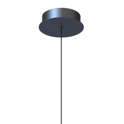 ONLI - LED Lestenec na vrvici LILLY LED/12W/230V 4000K črna