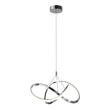 ONLI - LED Lestenec na vrvici LOOP LED/40W/230V 4000K sijajni krom