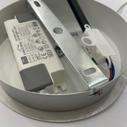ONLI - LED Lestenec na vrvici LOOP LED/40W/230V 4000K sijajni krom