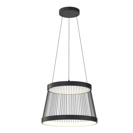 ONLI - LED Lestenec na vrvici MATE LED/40W/230V 4000K črna