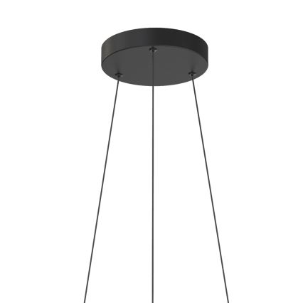 ONLI - LED Lestenec na vrvici MATE LED/40W/230V 4000K črna