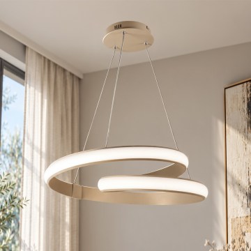 ONLI - LED lestenec na vrvici MATISSE LED/40W/230V bež