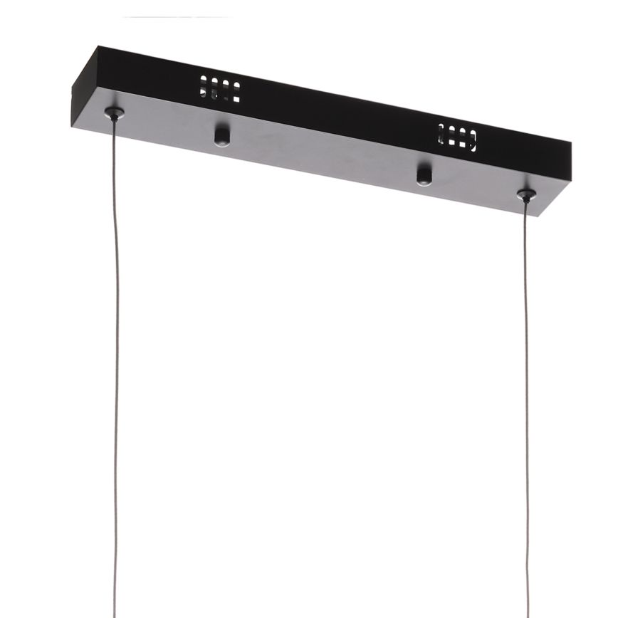 ONLI - LED Lestenec na vrvici ONDA LED/30W/230V 4000K črna