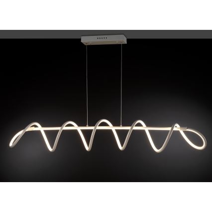 ONLI - LED Lestenec na vrvici SPIRALE LED/72W/230V 3000K bela