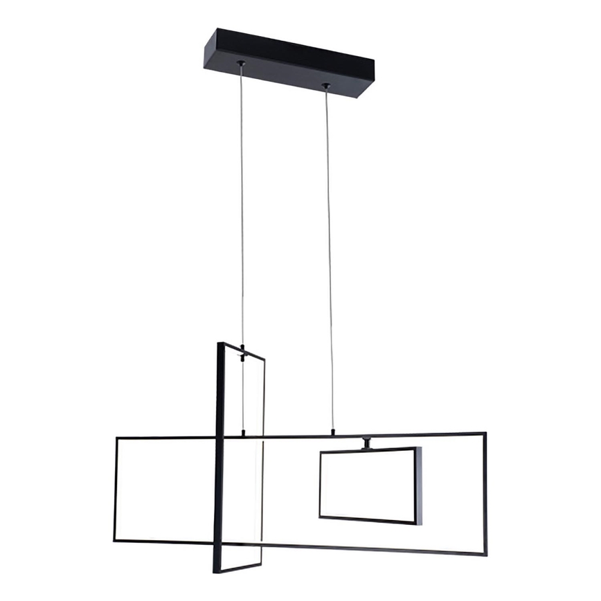 ONLI - LED Lestenec na vrvici SQUID LED/60W/230V 4000K črna