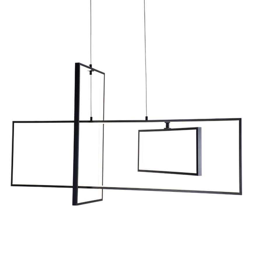 ONLI - LED Lestenec na vrvici SQUID LED/60W/230V 4000K črna