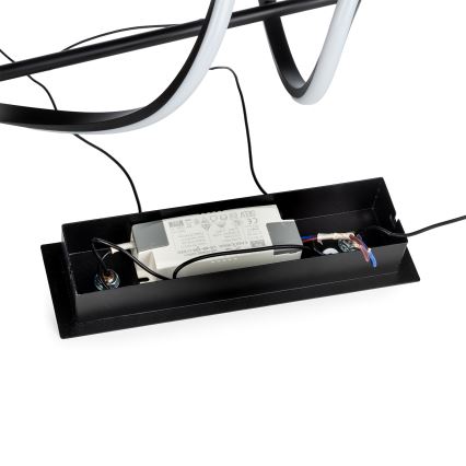 ONLI - LED Lestenec na vrvici TWIST LED/30W/230V 4000K črna