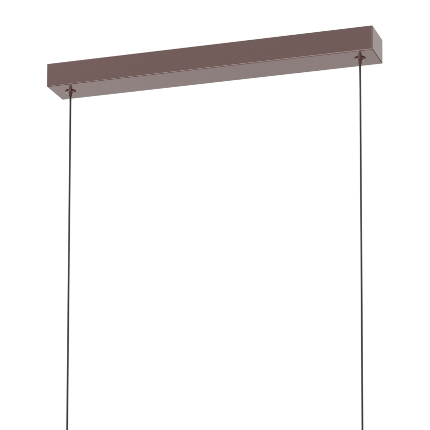 ONLI - LED lestenec na žici KELLY LED/28W/230V bakren