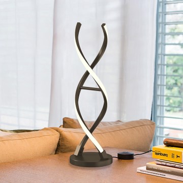ONLI - LED Namizna svetilka DNA LED/12W/230V 4000K 48,5 cm srebrna