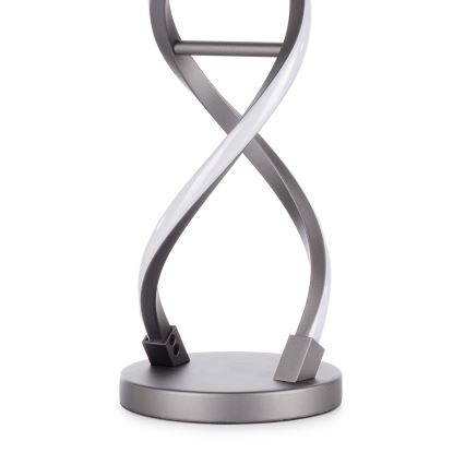 ONLI - LED Namizna svetilka DNA LED/12W/230V 4000K 48,5 cm srebrna