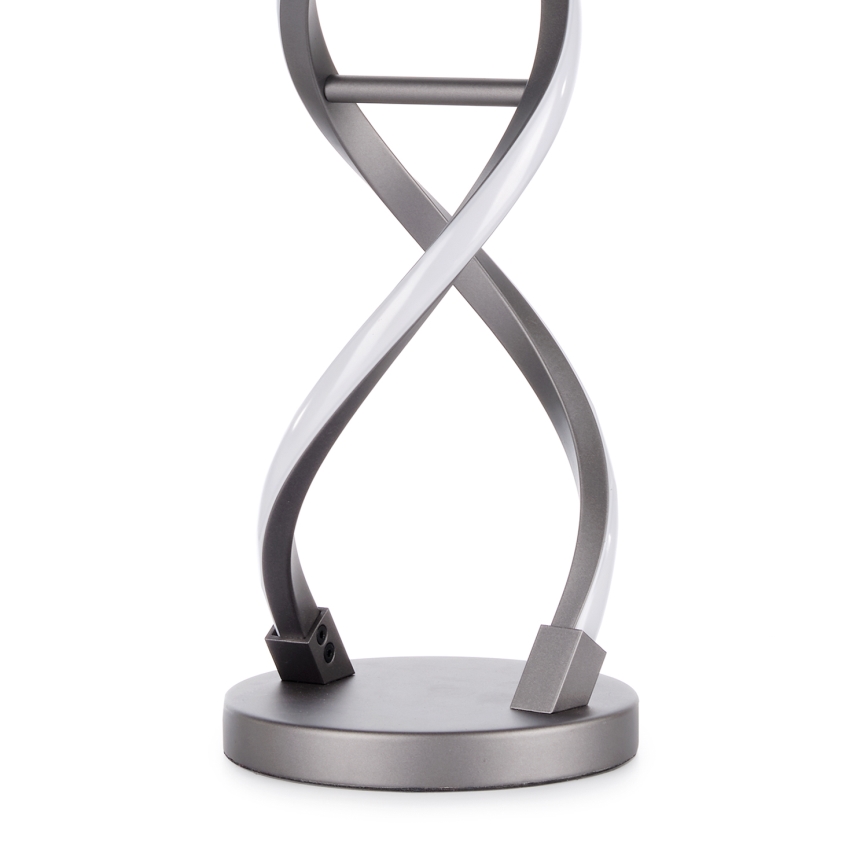 ONLI - LED Namizna svetilka DNA LED/12W/230V 4000K 48,5 cm srebrna