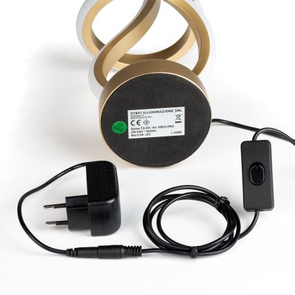 ONLI - LED Namizna svetilka KIRA LED/10W/230V 4000K 28 cm zlata