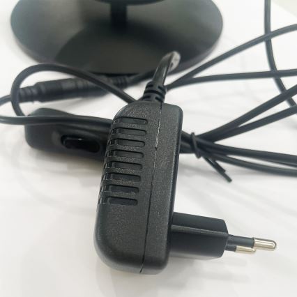 ONLI - LED namizna svetilka RINGS LED/17W/230V 4000K 37 cm črna