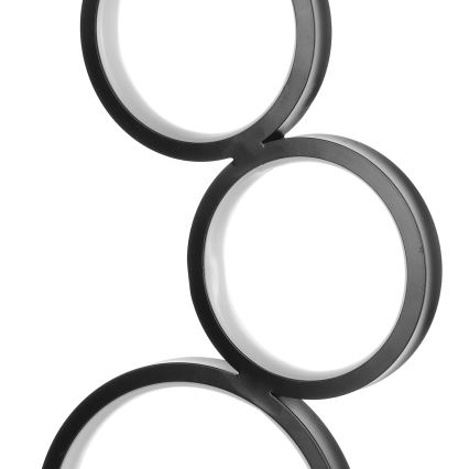 ONLI - LED namizna svetilka RINGS LED/17W/230V 4000K črna