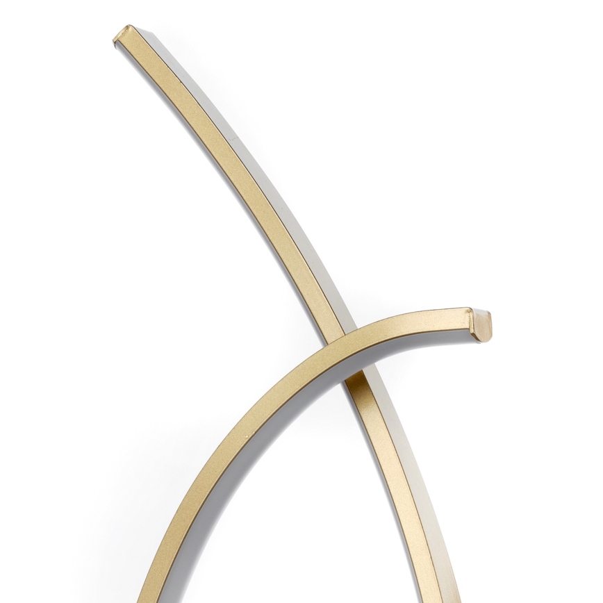 ONLI - LED Namizna svetilka SIGN LED/12W/230V 4000K 43 cm zlata
