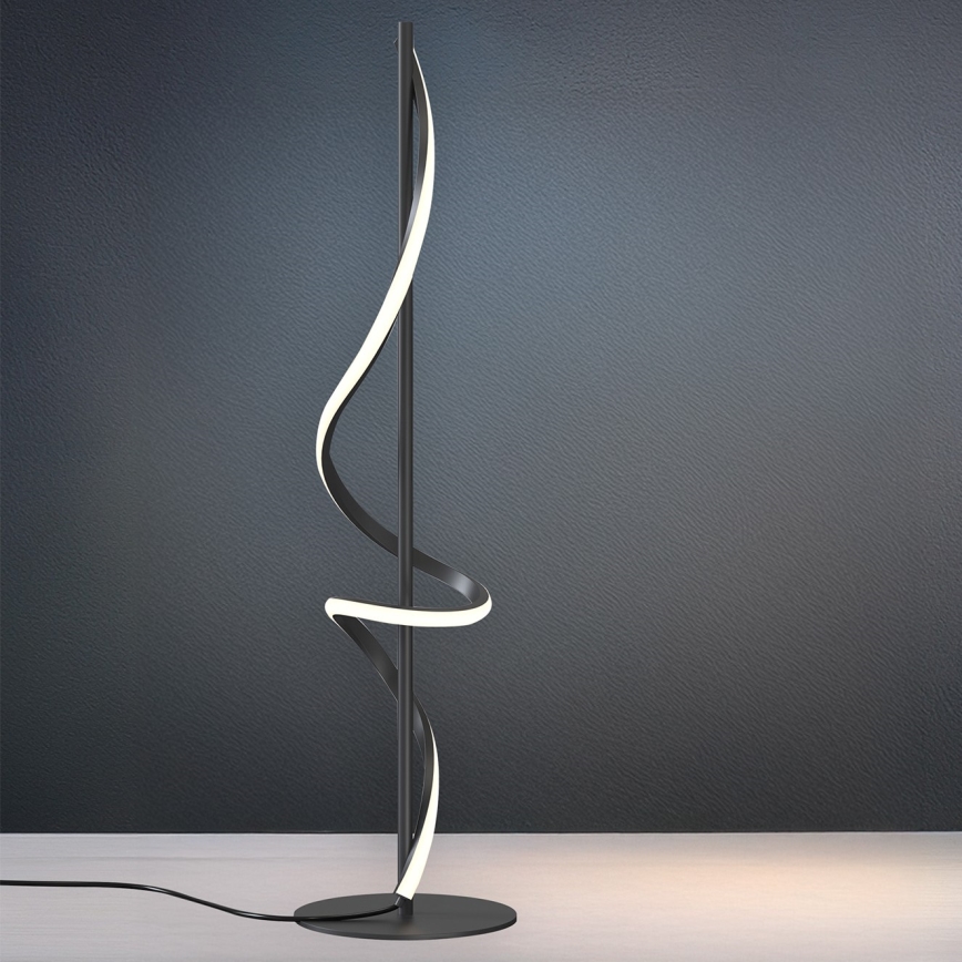 ONLI - LED Namizna svetilka TWIST LED/16W/230V 4000K 81 cm črna