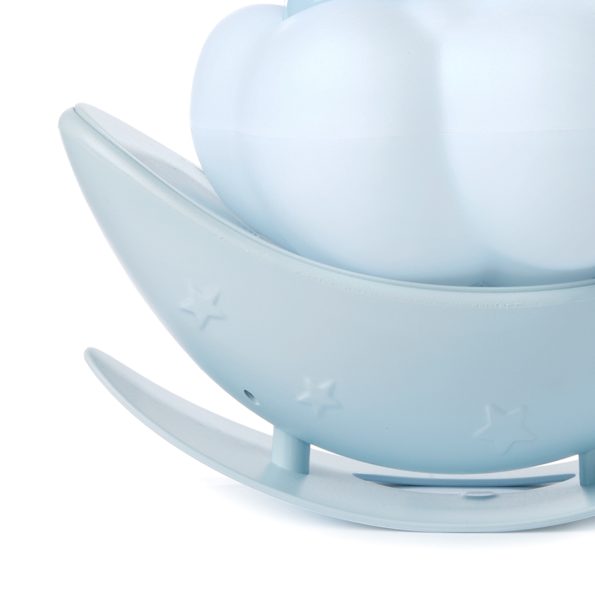 ONLI - LED polnilna otroška nočna lučka NUVOLINA LED/2,5W/5V 300 mAh pes/modra