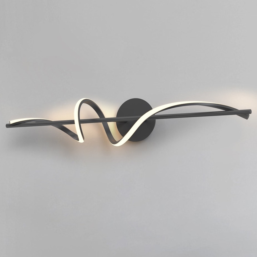 ONLI - LED Stenska svetilka TWIST LED/25W/230V 4000K črna