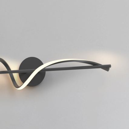 ONLI - LED Stenska svetilka TWIST LED/25W/230V 4000K črna