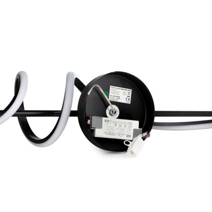 ONLI - LED Stenska svetilka TWIST LED/25W/230V 4000K črna