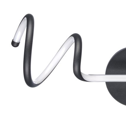 ONLI - LED Stenska svetilka TWIST LED/6W/230V 4000K črna