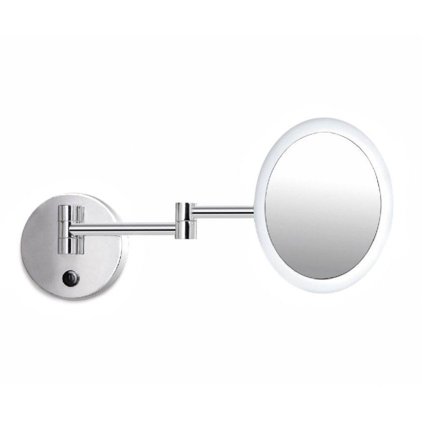 ONLI - LED Stensko kozmetično ogledalo RIM LED/4,2W/230V 4000K IP44
