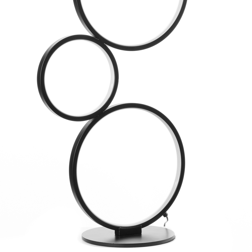 ONLI - LED stoječa svetilka RINGS LED/58W/230V 4000K črna