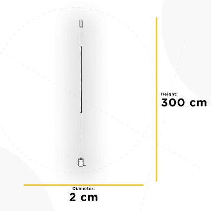 ONLI - LED stoječa svetilka SIRILLA LED/20W/230V črna