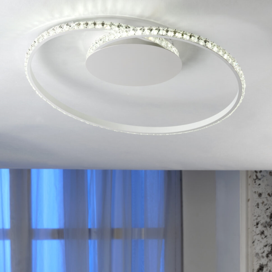 ONLI - LED Stropna svetilka EDEN LED/26W/230V 4500K pr. 50 cm bela