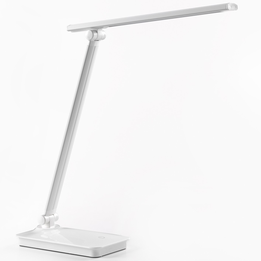 ONLI - LED Zatemnitvena namizna svetilka na dotik z USB portem DESKI LED/7W/230V 4000K bela