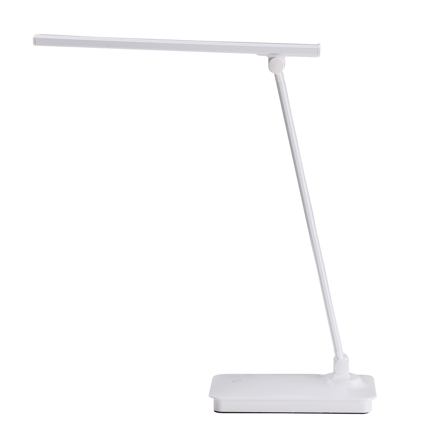 ONLI - LED Zatemnitvena namizna svetilka na dotik z USB portem DESKI LED/7W/230V 4000K bela