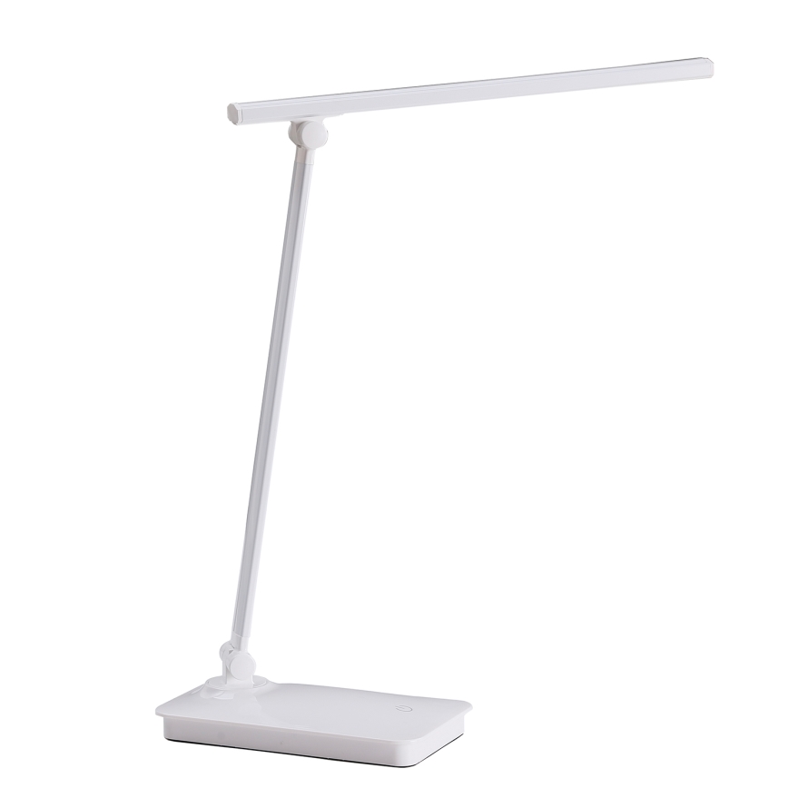 ONLI - LED Zatemnitvena namizna svetilka na dotik z USB portem DESKI LED/7W/230V 4000K bela