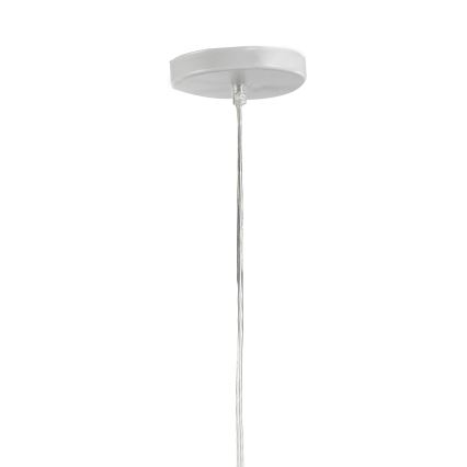 ONLI - Lestenec na kablu BOLLICINE 1xE27/15W/230V bela