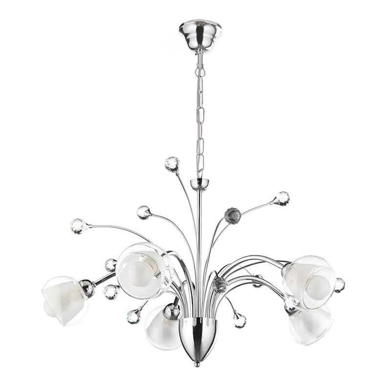 ONLI - Lestenec na verigi DIAMANTE 5xE14/6W/230V
