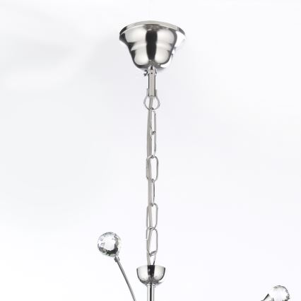 ONLI - Lestenec na verigi DIAMANTE 5xE14/6W/230V