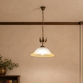 ONLI - Lestenec na verigi MIRA 1xE27/22W/230V pr. 40 cm
