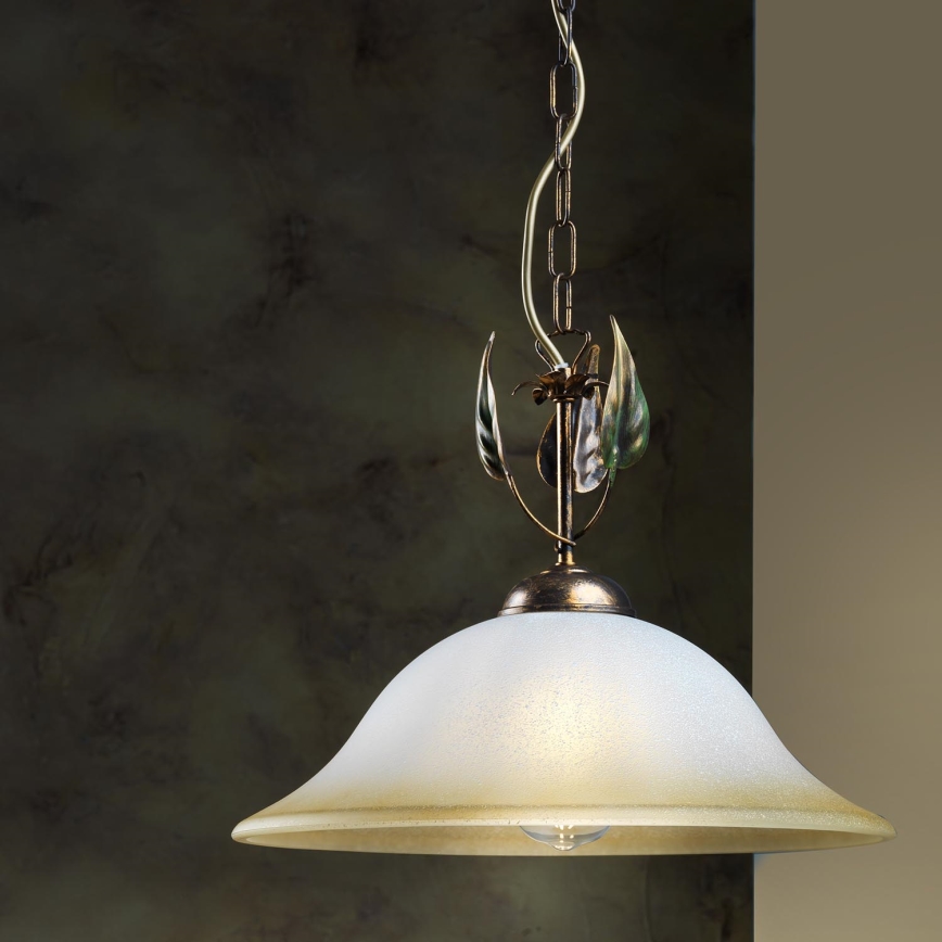 ONLI - Lestenec na verigi MIRA 1xE27/22W/230V pr. 40 cm