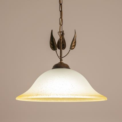 ONLI - Lestenec na verigi MIRA 1xE27/22W/230V pr. 40 cm