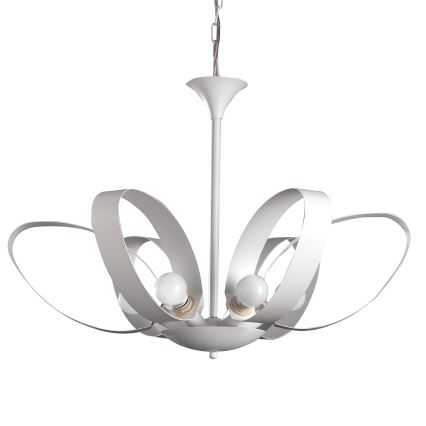 ONLI - Lestenec na verigi SERENA 6xE14/6W/230V bela