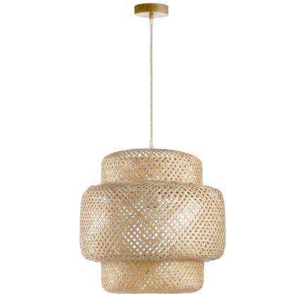 ONLI - Lestenec na vrvici BAMBOO 1xE27/22W/230V bambus
