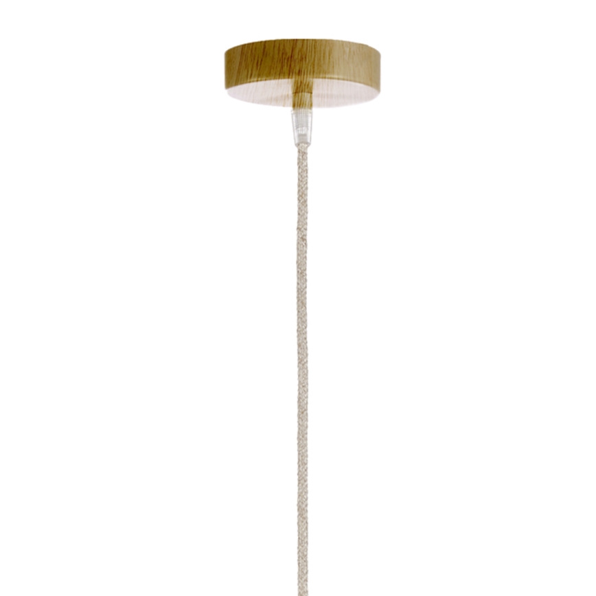 ONLI - Lestenec na vrvici BAMBOO 1xE27/22W/230V bambus